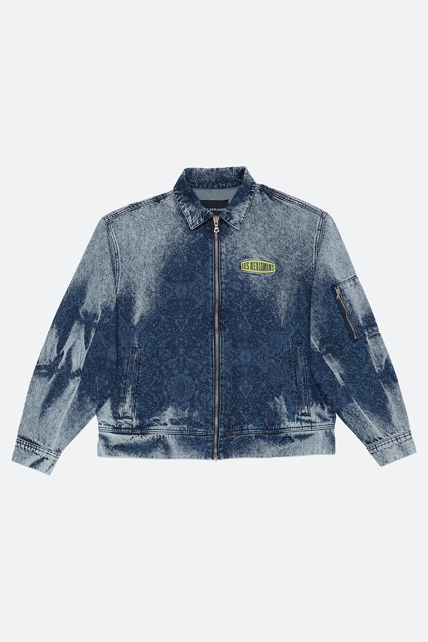 DENIM BOMBER 001