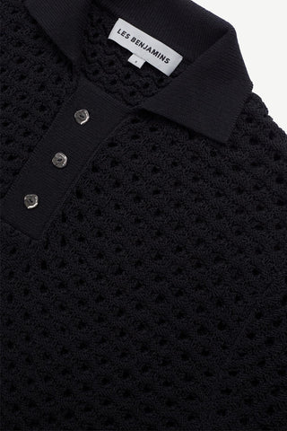 KNIT POLO 405
