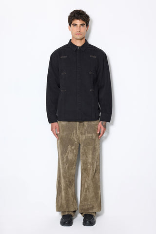 PLEAT DETAILED SHIRT