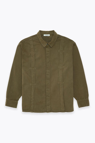 PLEAT DETAILED SHIRT