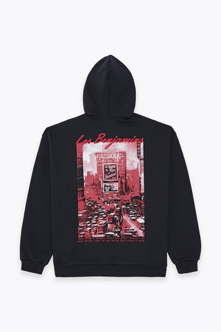 BANNER PRINTED ZIP HOODIE