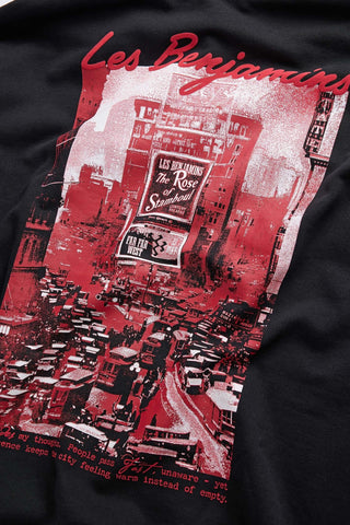 BANNER PRINTED ZIP HOODIE