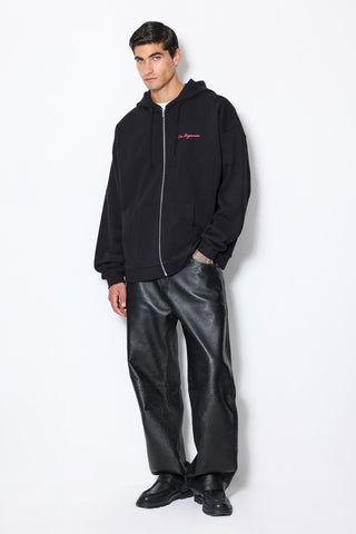 BANNER PRINTED ZIP HOODIE