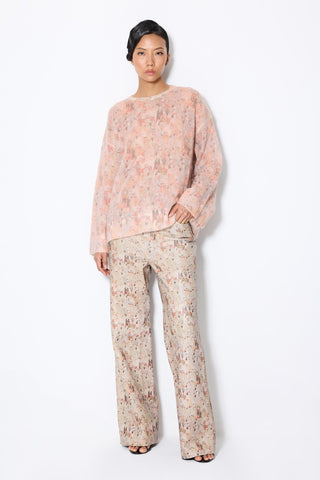 PRINTED SWEATER