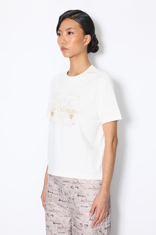 EMBROIDERY DETAILED TEE