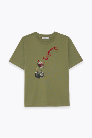 GRAMOFONE PRINTED TEE