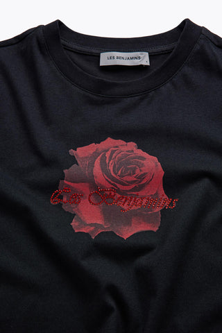 ROSE PRINTED TEE