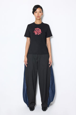 ROSE PRINTED TEE