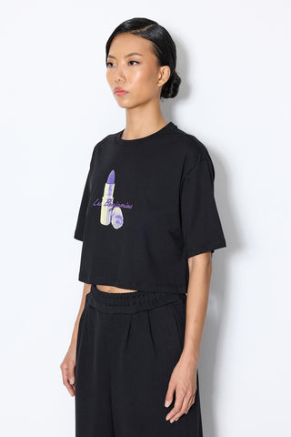 LIPSTICK PRINTED TEE