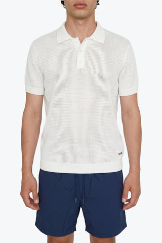 KNIT POLO TEE 001