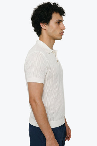 KNIT POLO TEE 001